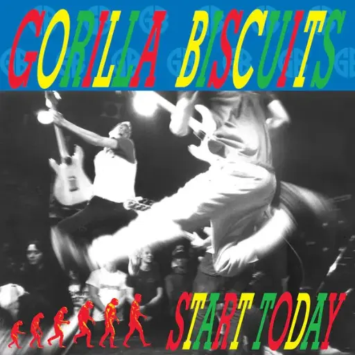 [100090] Gorilla Biscuits - Start Today (LP baby blue vinyl)